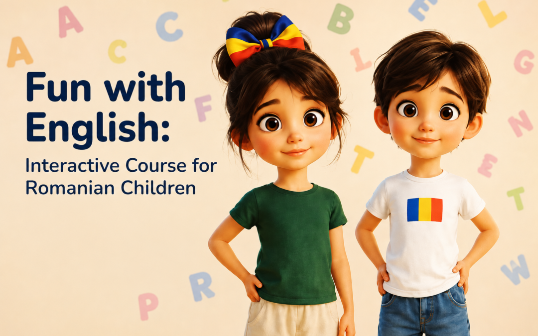 Fun with English: Interactive Course for Romanian Children — course cover