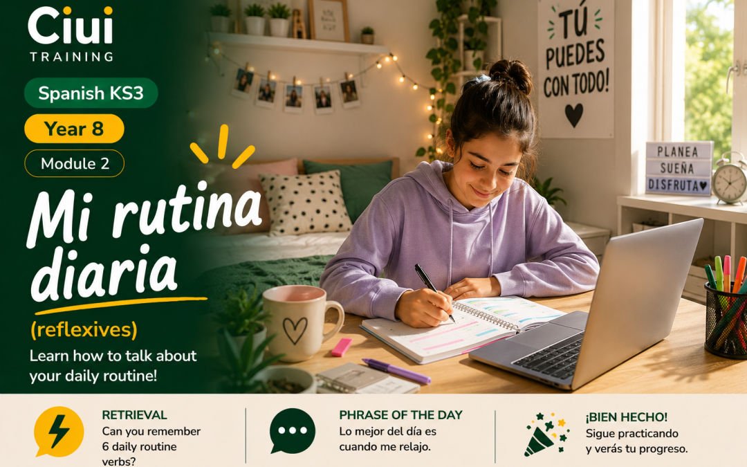 Spanish KS3 Year 8 — Mi rutina diaria