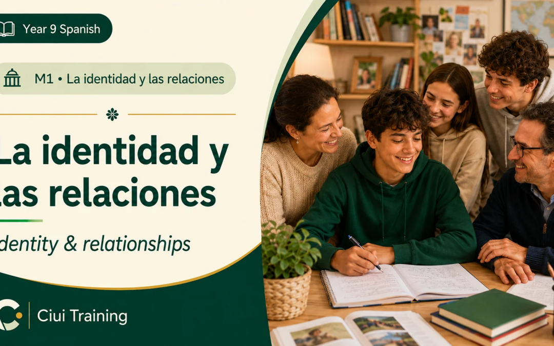 Spanish KS3 Year 9 — La identidad y las relaciones